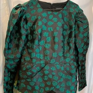 Ashro Peplum Top Medium NWT